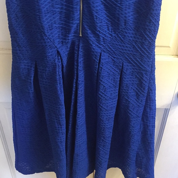 GUESS sleeveless dress bright blue size 10 - Picture 5 of 6